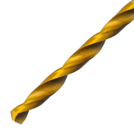 Сверло спиральное по металлу 2,5 х 95 мм Р6М5, Golden Tip, удлиненное, 2шт. Denzel 718246 купить в Сургуте