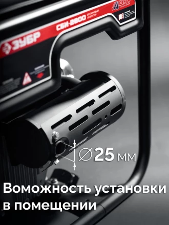 ЗУБР 2800 Вт, инверторный генератор (СБИ-2800) купить в Сургуте