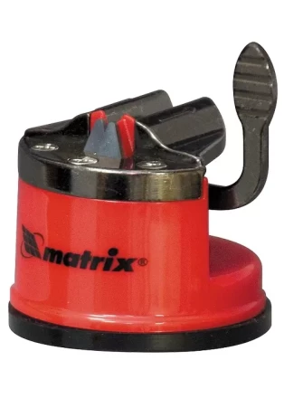 Приспособление для затачивания ножей любого типа, металлическая направляющая, крепление на присоске MATRIX 79104 купить в Сургуте