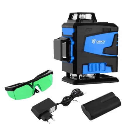 Уровень лазерный DKLL16 GB SET 5 DEKO, 065-0106 купить в Сургуте