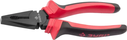 Плоскогубцы ЗУБР &quot;МАСТЕР&quot; комбинированные, маслобензостойкая рукоятка, покрытие оксидированное с полировкой, 180мм 22015-1-18_z01 купить в Сургуте