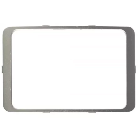 Вставка СВЕТОЗАР &quot;ГАММА&quot; декоративная, цвет светло-серый металлик, двойная SV-54176-SM купить в Сургуте