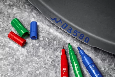 ЗУБР МК-80 красный, 0.8 мм маркер-краска (06324-3) купить в Сургуте