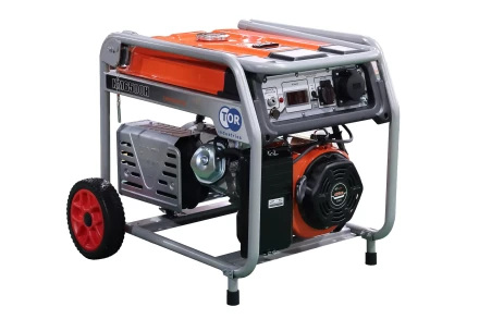 Генератор бензиновый TOR KM9500HA 7,0 кВт 220В с АВР, электростартером и колесами 1049609 купить в Сургуте