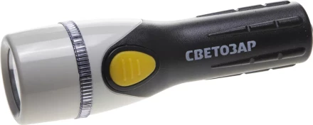 Фонарь СВЕТОЗАР &quot;UPITER&quot; ручной с пластмассовым корпусом и ремешком, ксеноновая лампа, 2xC SV-56373 купить в Сургуте