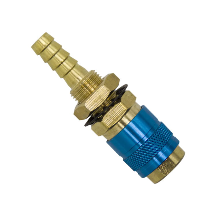 Быстросъемное соединение с резъбовой втулкой М NW5- штуцер 8 мм (Blue) FA3086 купить в Сургуте