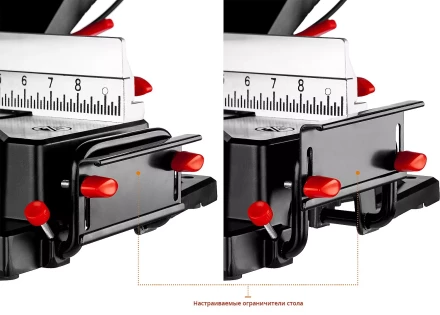 Пила торцовочная с ременной передачей ЗПТ-255-1800 ПЛР серия МАСТЕР купить в Сургуте