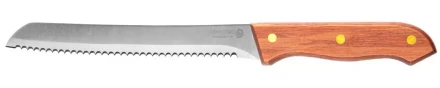Нож LEGIONER &quot;GERMANICA&quot; хлебный с деревянной ручкой, нерж лезвие 200мм 47845_z01 купить в Сургуте