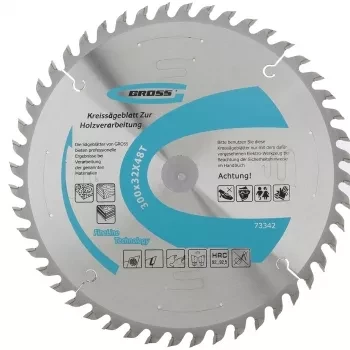 Пильный диск по дереву 300 x 32 x 48Т GROSS 73342 купить в Сургуте