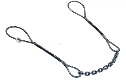 Строп комбинированный 1.25 т L=6 м L цепи=1.2 м заплет купить в Сургуте