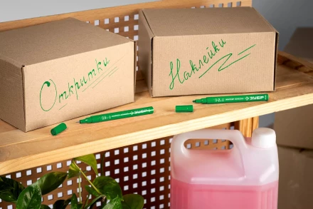 ЗУБР МК-80 зеленый, 0.8 мм маркер-краска (06324-4) купить в Сургуте