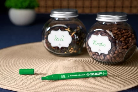 ЗУБР МК-80 зеленый, 0.8 мм маркер-краска (06324-4) купить в Сургуте