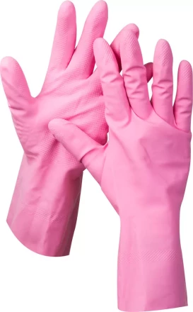 Перчатки ЗУБР &quot;МАСТЕР&quot; латексные, повышенной прочности, х/б напыление, рифлёные, 100% латекс, 100% хлопок, размер S 11250-S купить в Сургуте