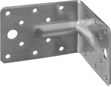 ЗУБР УНКУ-2.0, 65 x 90 x 90 x 2 мм, усиленный нержавеющий крепежный уголок, Профессионал (310516-65) купить в Сургуте