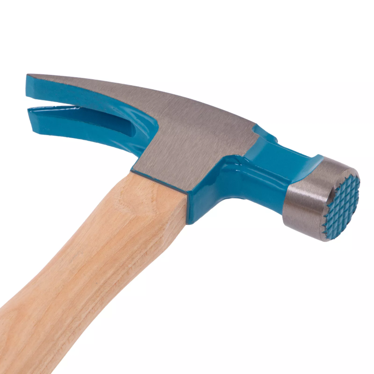 Молоток-гвоздодер GROSS 10413, 380 г, угол 75, магнит, обрезиненная рукоятка American Hickory купить в Сургуте