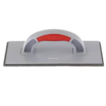 Терка пластиковая резиновое покрытие 4 мм 270x130 мм MATRIX артикул 86808 купить в Сургуте