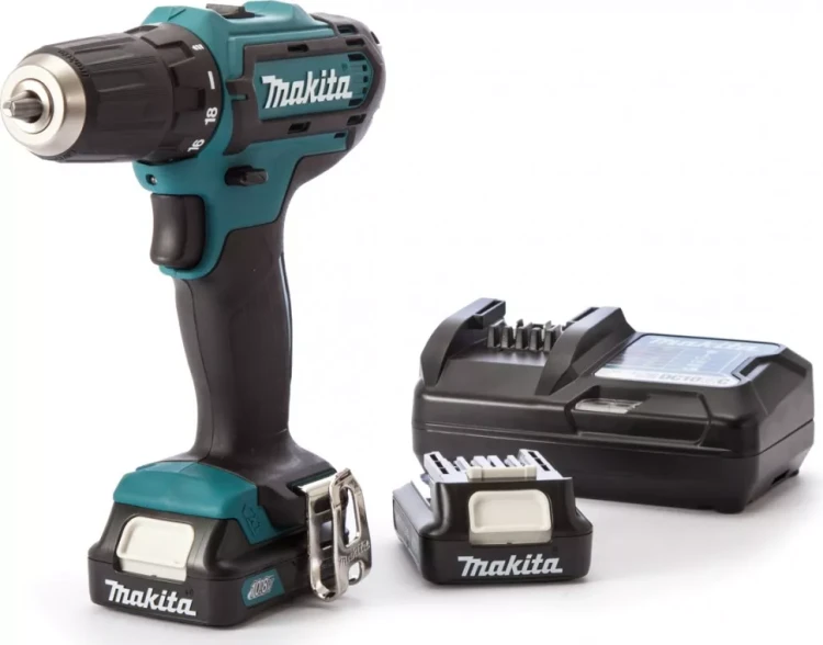 Аккумуляторная дрель-шуруповерт Makita DF333DWYE4 купить в Сургуте