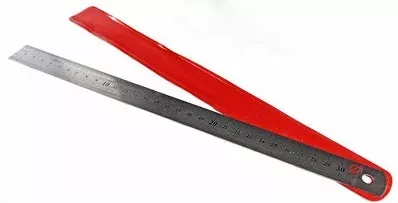 Линейка металлическая двусторонняя 150 мм купить в Сургуте