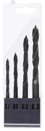 Набор ТИЗ Свёрла по дереву, 5, 6, 8, 10мм, 4 шт. 29425-H4 купить в Сургуте