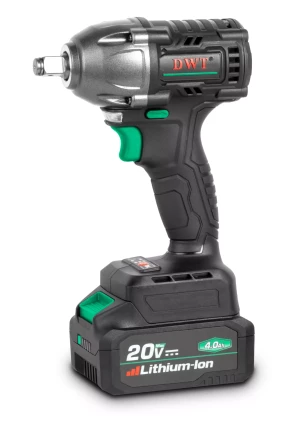 Бесщеточный аккумуляторный ударный гайковерт DWT ABWP-20 HDN-4C2 BMC купить в Сургуте