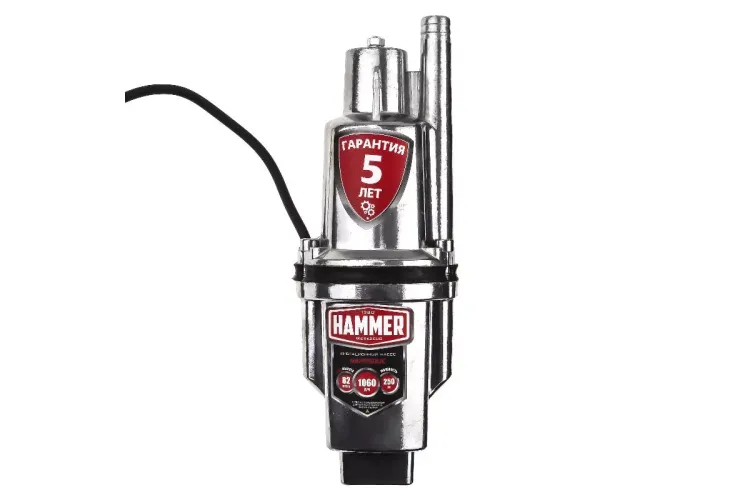 Вибрационный насос HAMMER NAP250UC(25) купить в Сургуте
