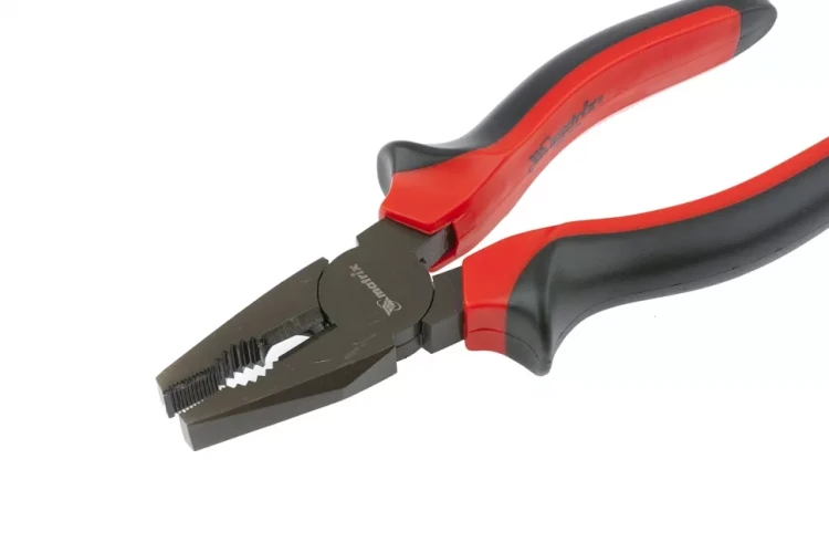 Плоскогубцы Black Nickel 200 мм комбинированные двухкомпонентные рукоятки MTX 169839 купить в Сургуте