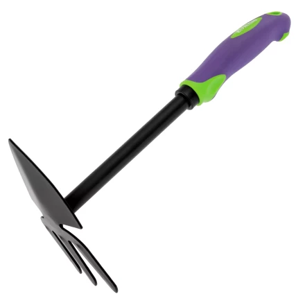 Мотыжка комбинированная Palisad 62062, 75х300 мм, стальная, обрезиненная эргономичная рукоятка, LSR1, купить в Сургуте