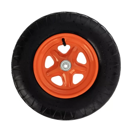 Колесо пневматическое Palisad «Звезда» 4.80/4.00-8 D380 мм, внутренний диаметр подшипника 12 мм, длина оси 90 мм, 689475 купить в Сургуте