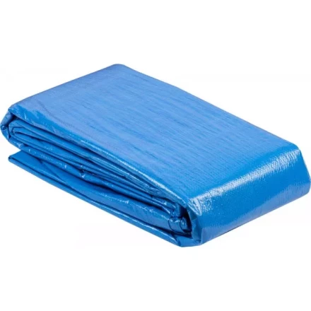 Тент-полотно ЗУБР &quot;МАСТЕР&quot; универсальный, из тканого полимера плотностью 75 г/м3, с люверсами, водонепроницаемый, 8мх12м 12550-08-12 купить в Сургуте