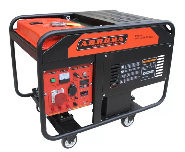 Генератор бензиновый Aurora AGE 12500 DSX DUAL купить в Сургуте