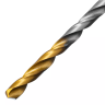 Сверло спиральное по металлу 4 х 119 мм, Р6М5, Golden Tip, удлиненное Denzel 718250 купить в Сургуте