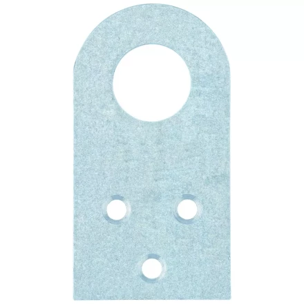 Проушина прямая 2,0 мм 90х52 мм цинк СИБРТЕХ 46505 купить в Сургуте