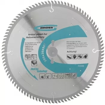 Пильный диск по дереву 305 x 30 x 96Т GROSS 73346 купить в Сургуте