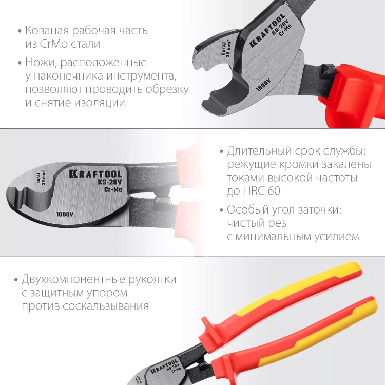 Кабелерез KS диэлектрический 1000 В 23333-20V купить в Сургуте