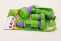 Набор для подключения шланга 3/4" (пистолет 6-и режимн адаптер 2 соединителя) PALISAD 65177