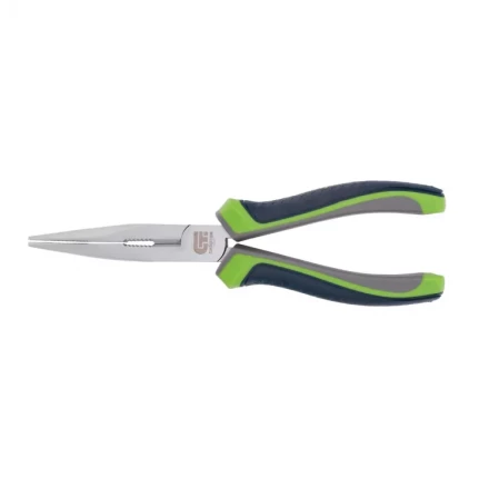 Длинногубцы прямые Сибртех 200 мм трехкомпонентные рукоятки 17115 купить в Сургуте