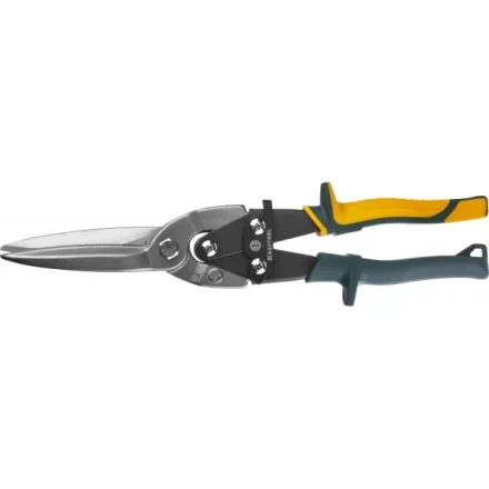 KRAFTOOL Ножницы по металлу Alligator, прямые удлинённые, Cr-Mo, 290 мм 2328-SL купить в Сургуте