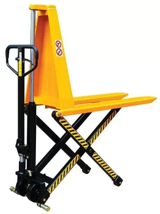 Рохля гидравлическая PROLIFT с ножничным подъемом JF-1000 колеса полиуретан вилы 1150x550 мм купить в Сургуте