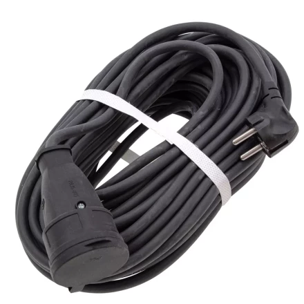 Удлинитель силовой 20 м, 16 А, тип УХз16, КГ 3 x 2.5 мм, 1 розетка, Россия Сибртех 95896 купить в Сургуте