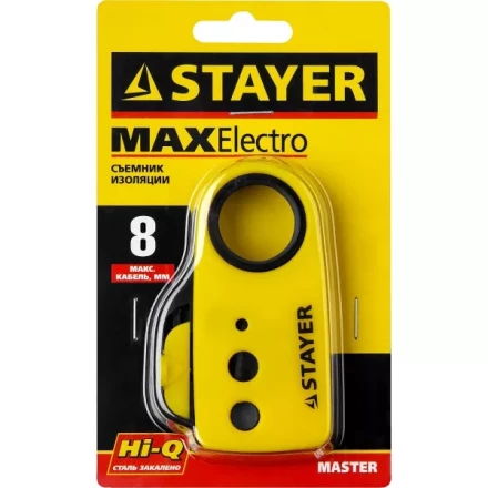 Стриппер SX-8 для снятия изоляции кабелей, до 8 мм, STAYER 22663_z01 купить в Сургуте