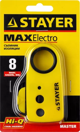 Стриппер SX-8 для снятия изоляции кабелей, до 8 мм, STAYER 22663_z01 купить в Сургуте
