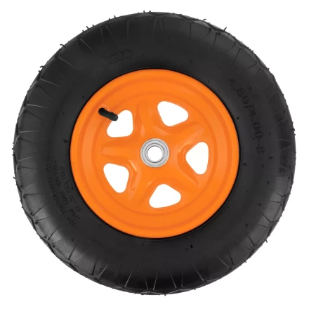 Колесо пневматическое Palisad «Звезда» 4.80/4.00-8 D380 мм, внутренний диаметр подшипника 20 мм, длина оси 90 мм, 689485 купить в Сургуте