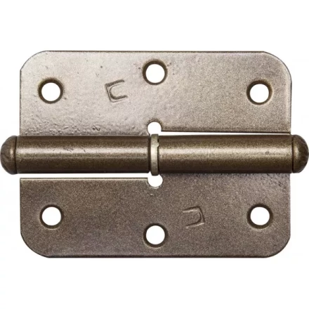 Петля накладная стальная &quot;ПН-85&quot;, цвет бронзовый металлик, правая, 85мм 37645-85R купить в Сургуте