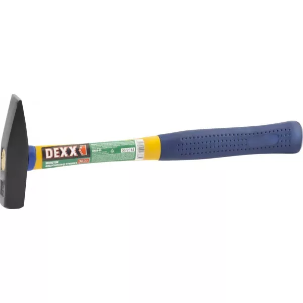 Молоток с фиберглассовой рукояткой, DEXX 20028-03, 300 г 20028-03 купить в Сургуте