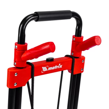 Тележка хозяйственная Matrix 98208, складная, 2 колесная, грузоподъемность 150 кг купить в Сургуте