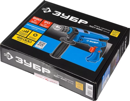 Дрель ударная ЗДУ-680 ЭРМ2 серия ПРОФЕССИОНАЛ купить в Сургуте