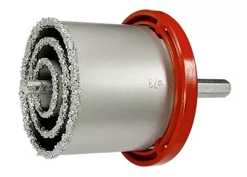 Набор коронок по керамической плитке 33-53-67-73-83 мм с напильником в пласт.боксе MATRIX 72842 купить в Сургуте