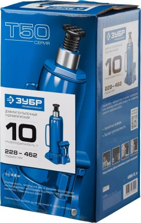 Домкрат бутылочный гидравлический модель Т-50 серия ПРОФЕССИОНАЛ 43060-15 купить в Сургуте