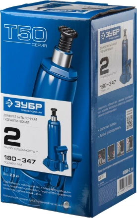 Домкрат бутылочный гидравлический модель Т-50 серия ПРОФЕССИОНАЛ 43060-15 купить в Сургуте