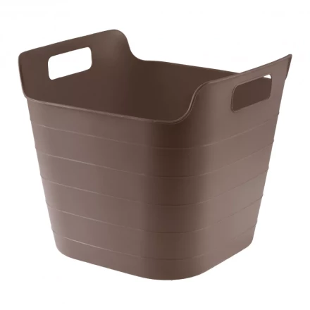 Ведро гибкое сверхпрочное 26 л коричневое Сибртех 67509 купить в Сургуте